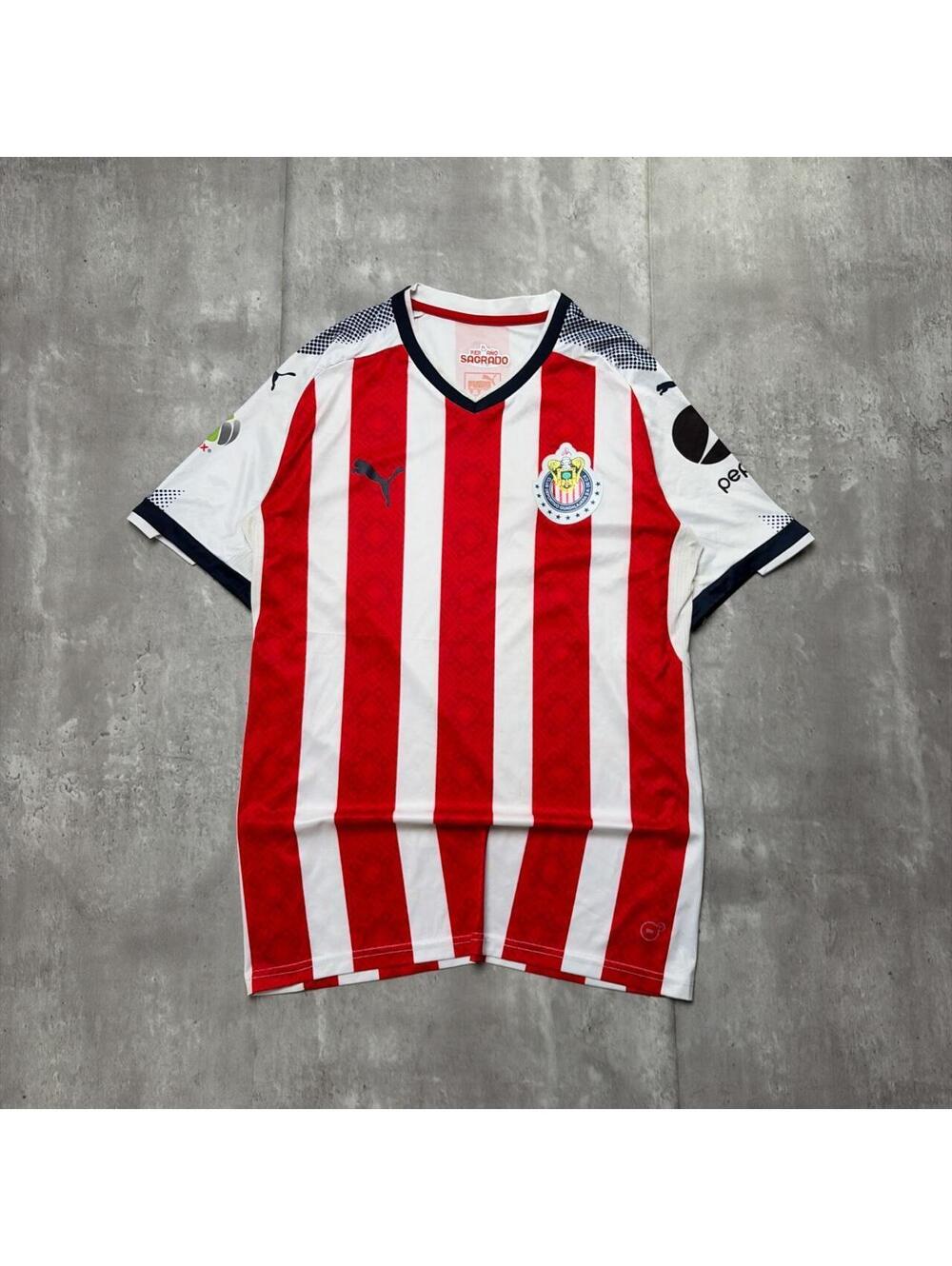 Y2K Puma Chivas Guadalajara 2017-18 Liga Mx Futbol Jersey